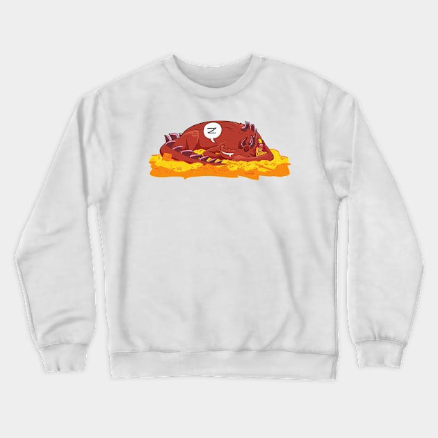 Sleeping together Crewneck Sweatshirt by Slack Wyrm